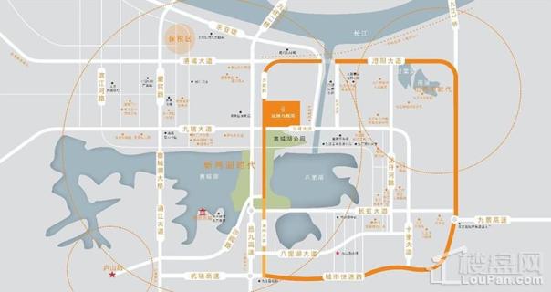 远洲九悦湾位置图