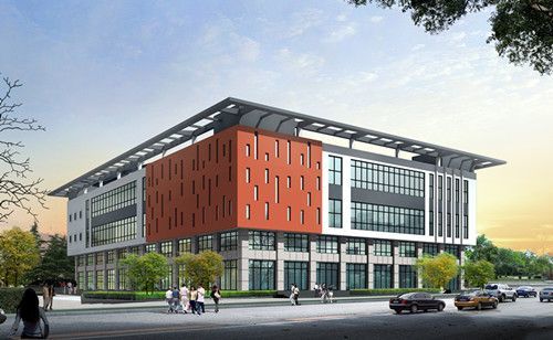 九江新长江建材大市场效果图